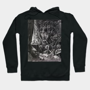 Cervantes's Don Quixote in his library (C017/7999) Hoodie